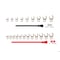 Tekton 3/8 Inch Drive 6-Point Flare Nut Crowfoot Wrench Set with Key, 21-Piece (5/16-3/4 in., 8-19 mm) WCF91320 - alternate 4